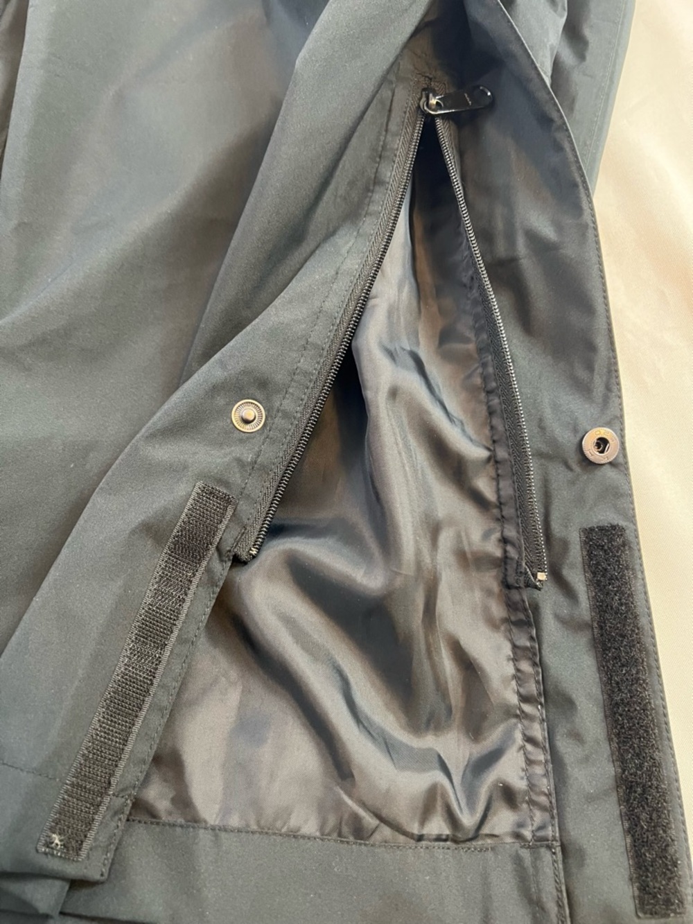 FJ  FootJoy DryJoys Black Hydro Lite Windbreaker Rain Outdoor Golf Pants - Picture 9 of 16